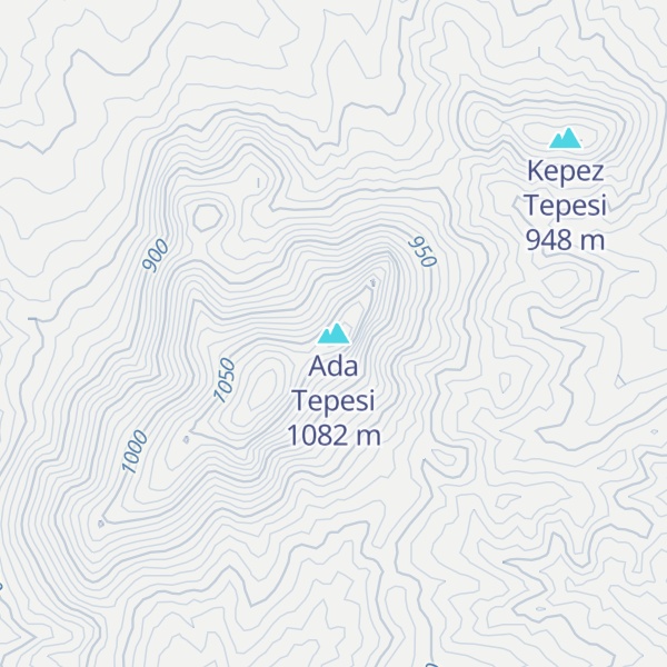 Map of Ada Tepesi