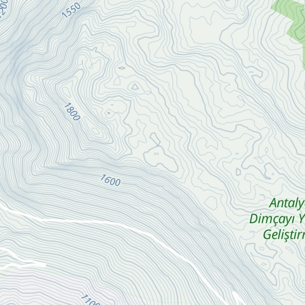 Map of Yumru Dağı