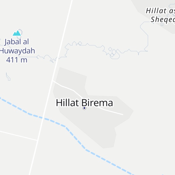 Map of Jabal Birema
