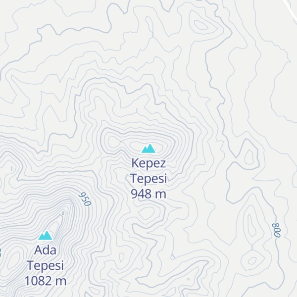 Map of Kepez Tepesi