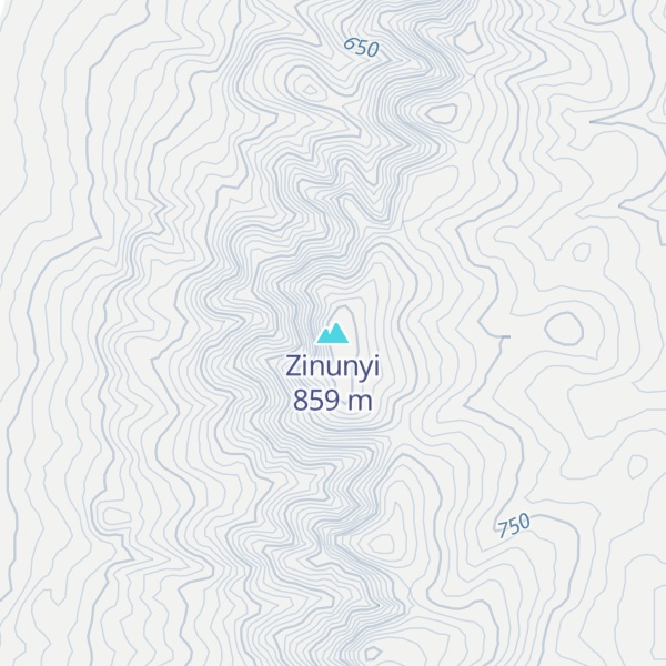 Map of Zinunyi