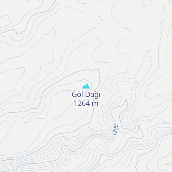 Map of Göl Dağı