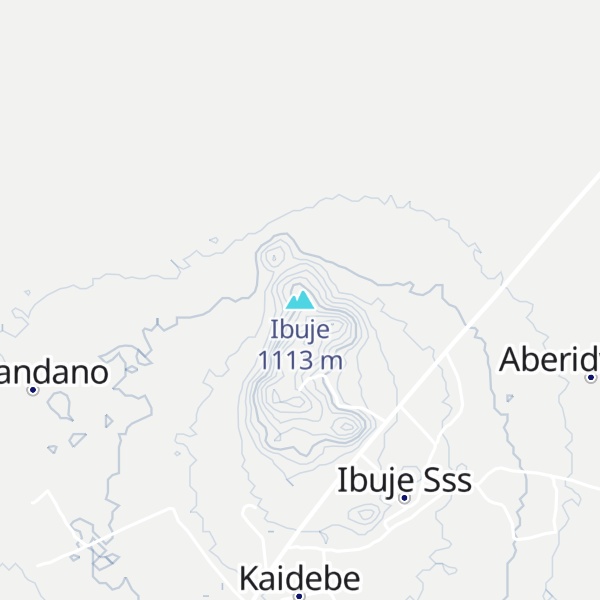 Map of Ibuje