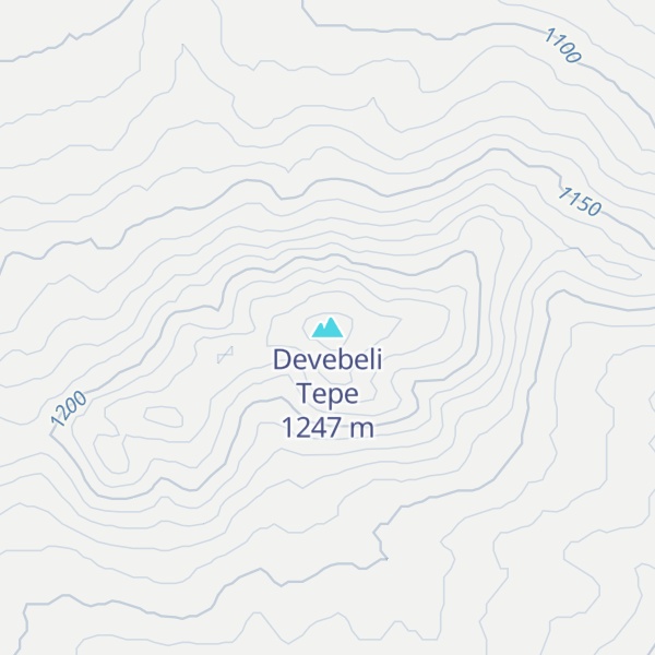 Map of Devebeli Tepe