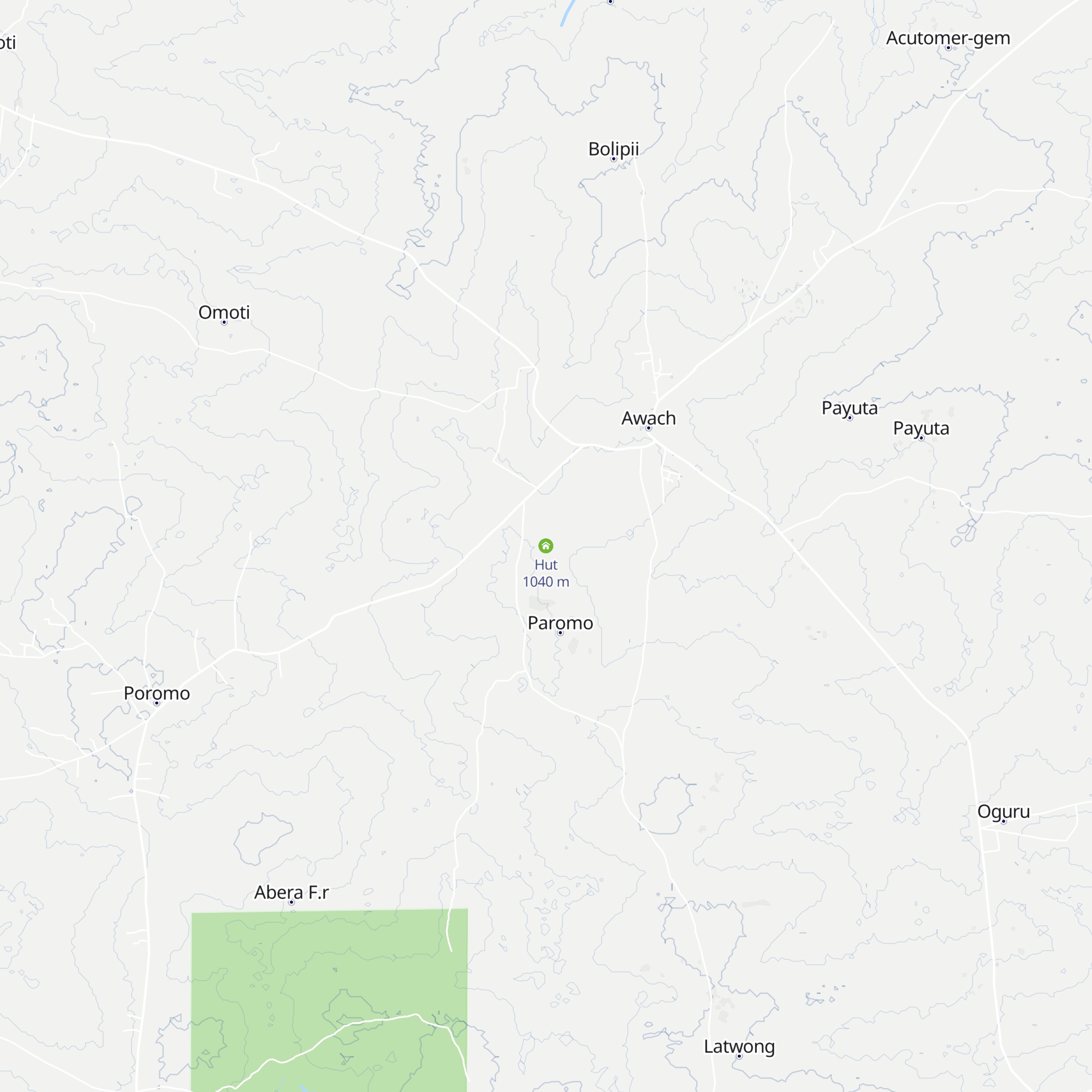 Hut map