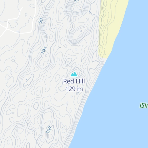Map of Red Hill
