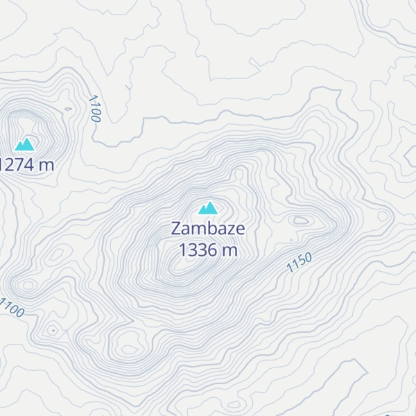 Map of Zambaze