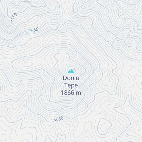 Map of Donlu Tepe