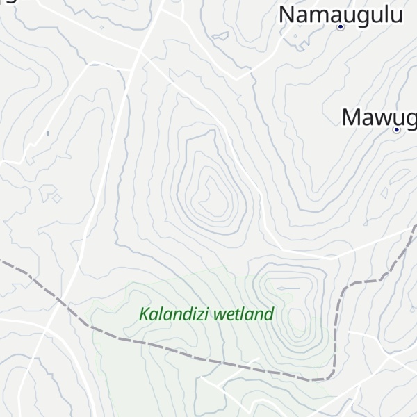 Map of Nanziqu hill