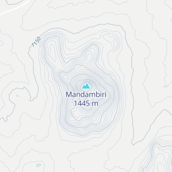 Map of Mandambiri