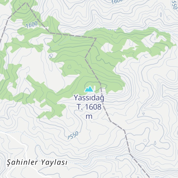 Map of Yassıdağ T.