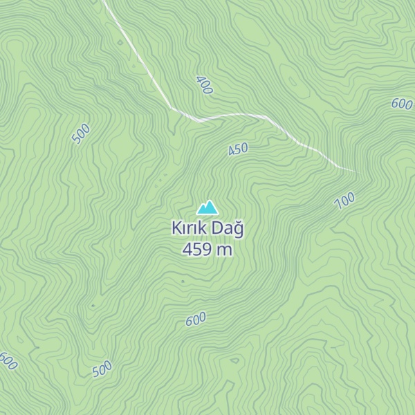 Map of Kırık Dağ