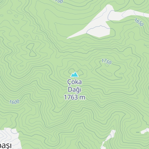 Map of Çoka Dağı