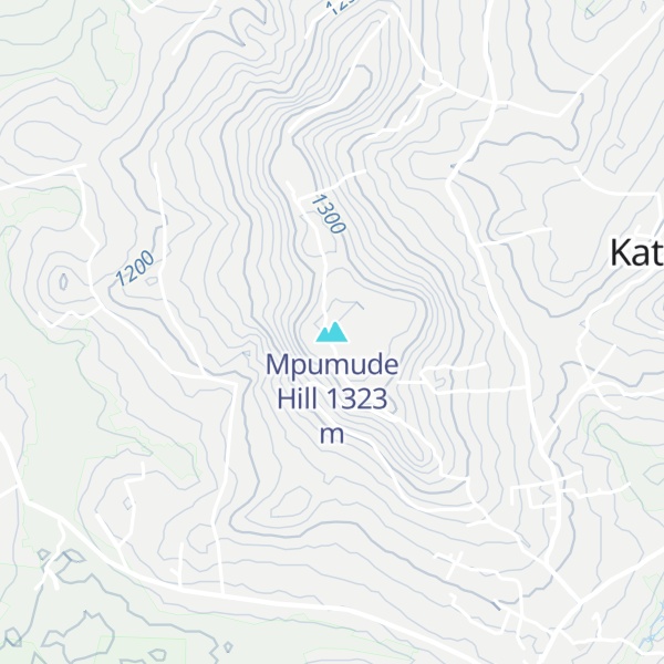 Map of Mpumude Hill