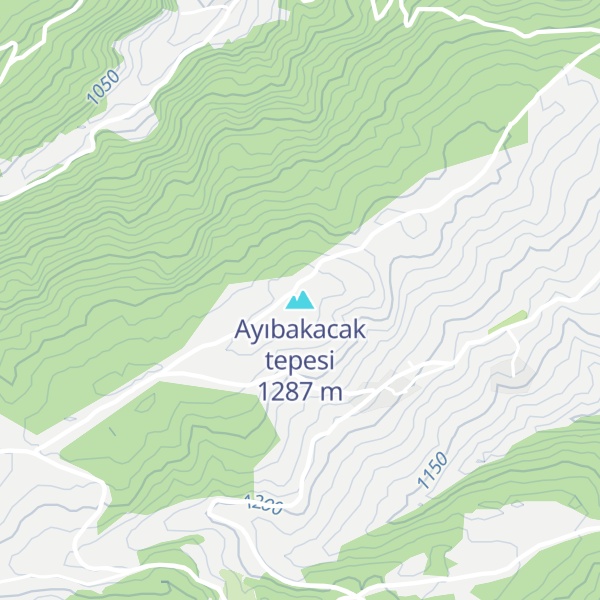 Map of Ayıbakacak tepesi