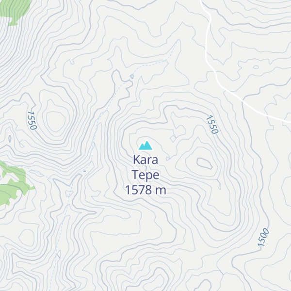 Map of Kara Tepe