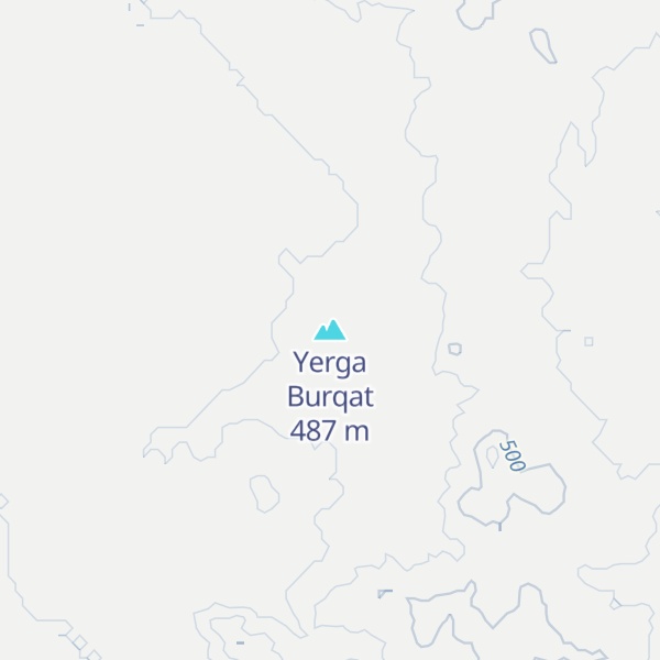 Map of Yerga Burqat