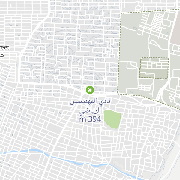 Map of نادي المهندسين الرياضي