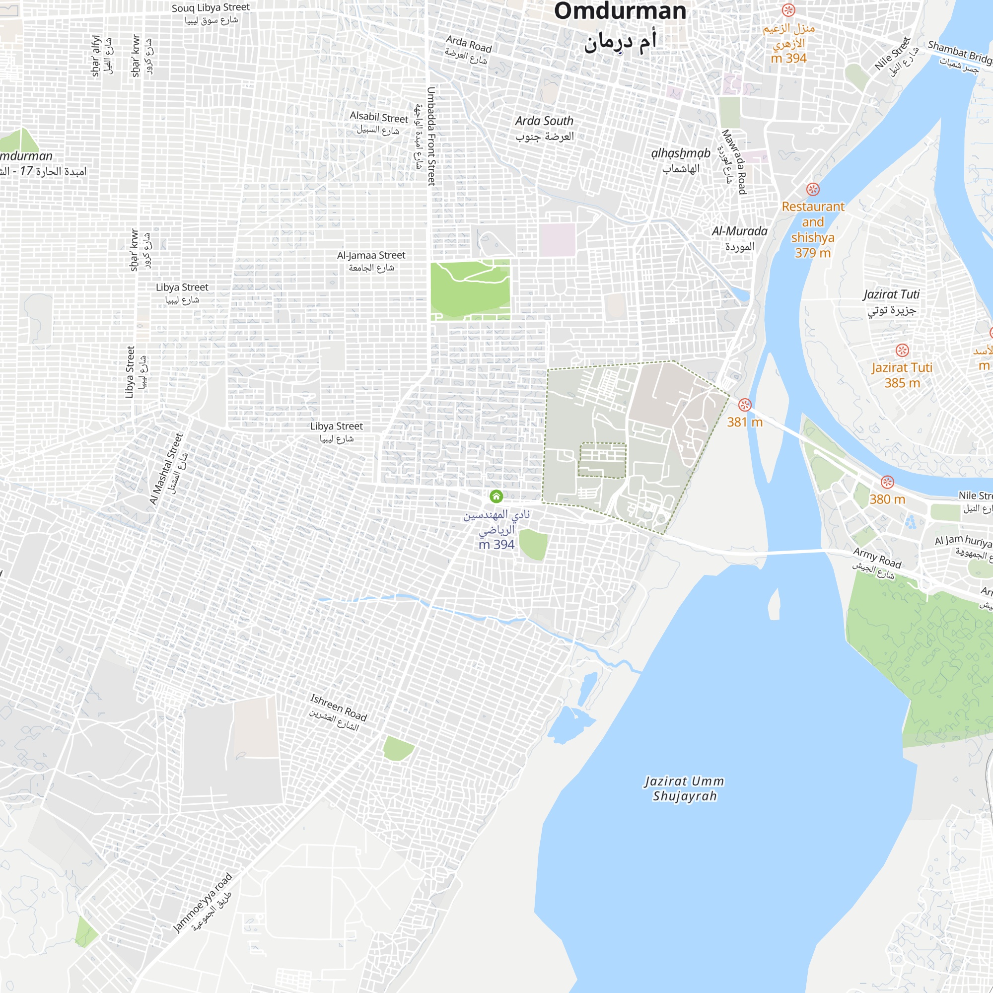 نادي المهندسين الرياضي map
