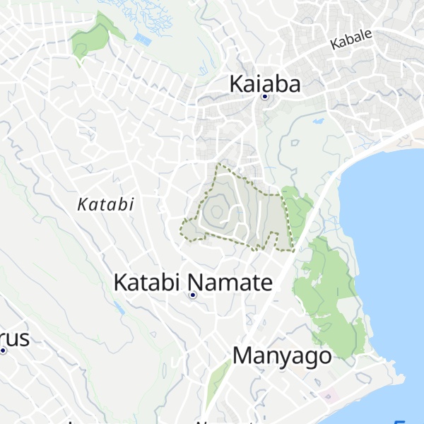 Map of Katabi Hill