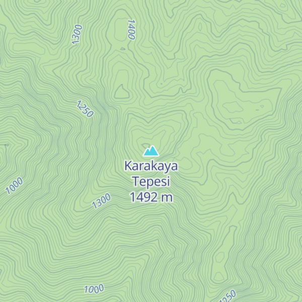 Map of Karakaya Tepesi