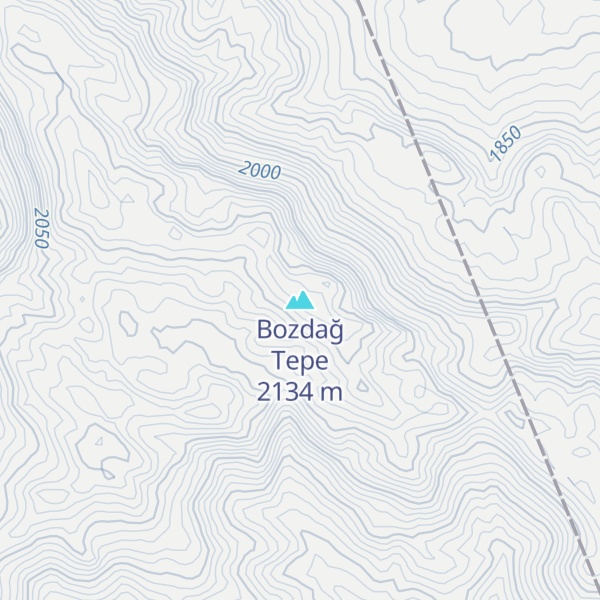 Map of Bozdağ Tepe