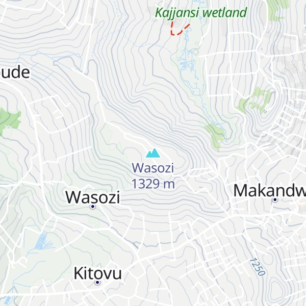 Map of Wasozi