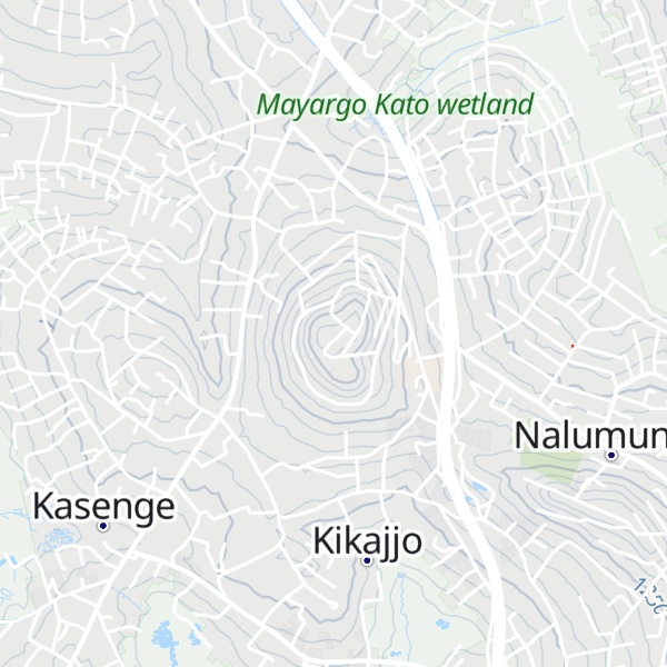 Map of Banowe hill