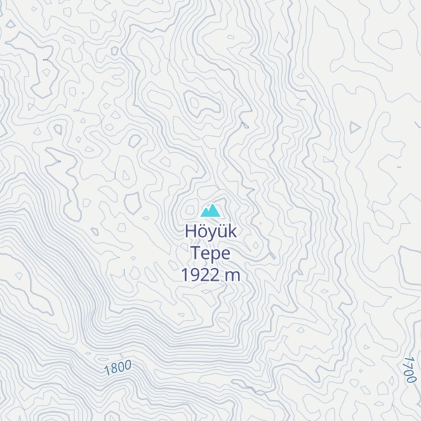 Map of Höyük Tepe