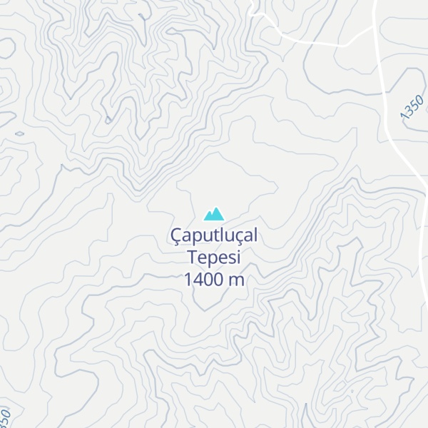 Map of Çaputluçal Tepesi