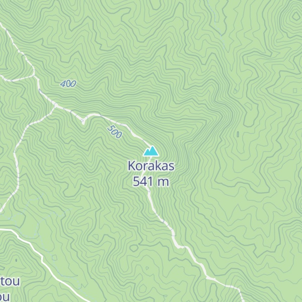 Map of Korakas