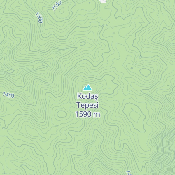 Map of Kodaş Tepesi