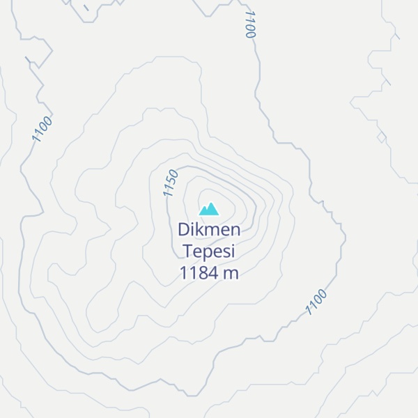 Map of Dikmen Tepesi