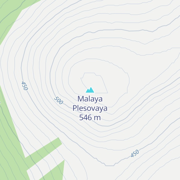 Map of Malaya Plesovaya