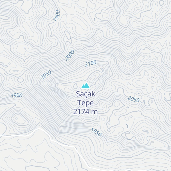 Map of Saçak Tepe