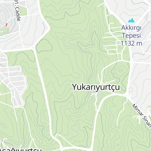 Map of Akkaya Tepesi