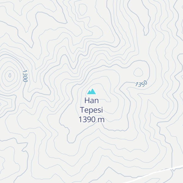 Map of Han Tepesi