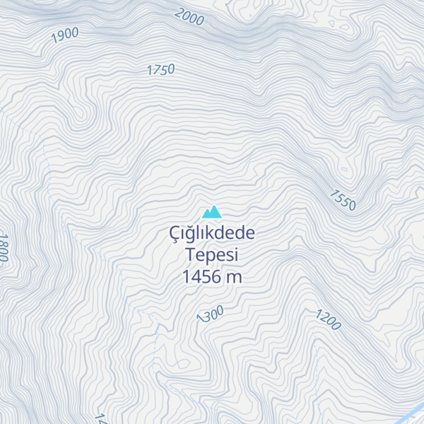 Map of Çığlıkdede Tepesi