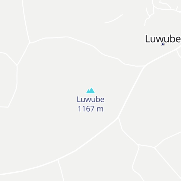 Map of Luwube