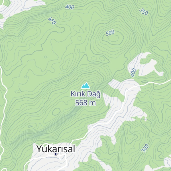 Map of Kırık Dağ