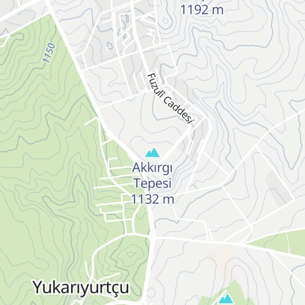 Map of Akkırgı Tepesi