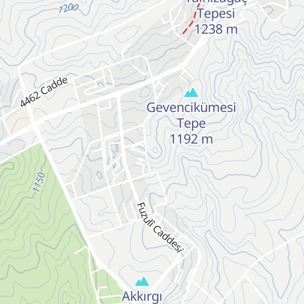 Map of Keklikkaya Tepe