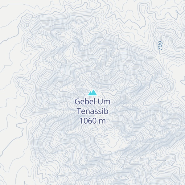 Map of Gebel Um Tenassib