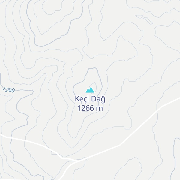 Map of Keçi Dağ