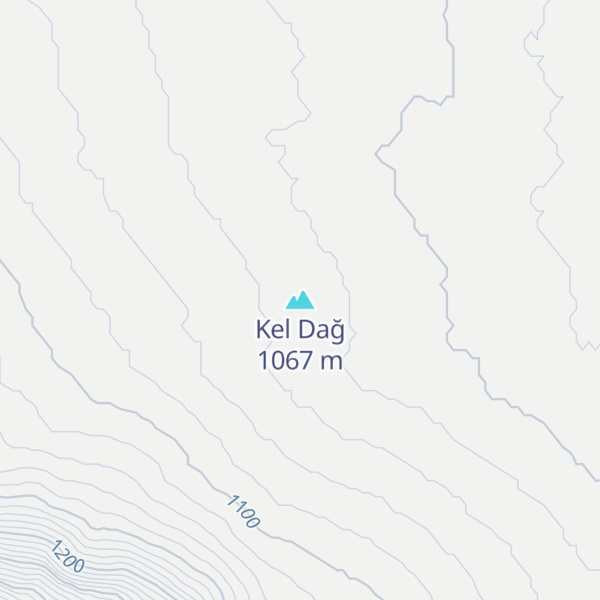 Map of Kel Dağ