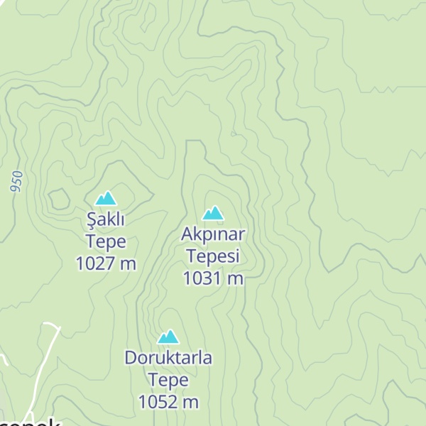 Map of Akpınar Tepesi