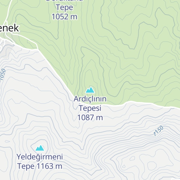 Map of Ardıçlının Tepesi