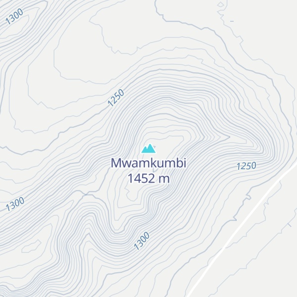 Map of Mwamkumbi