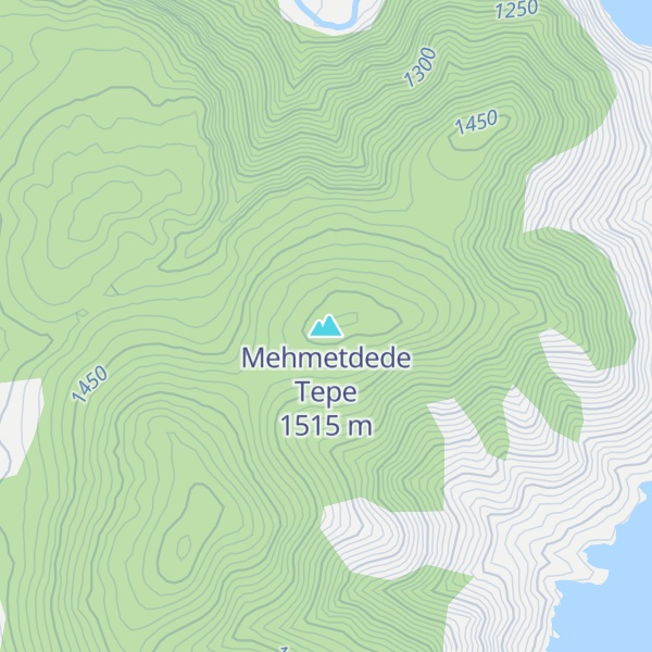 Map of Mehmetdede Tepe
