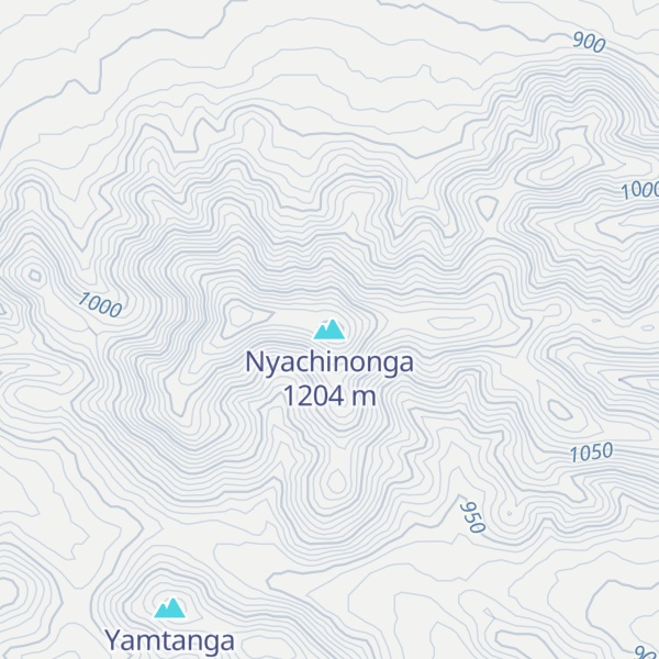 Map of Nyachinonga